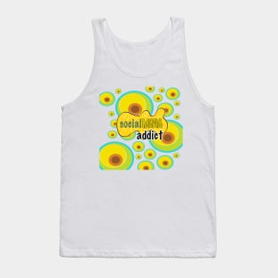 Social media addict Tank Top